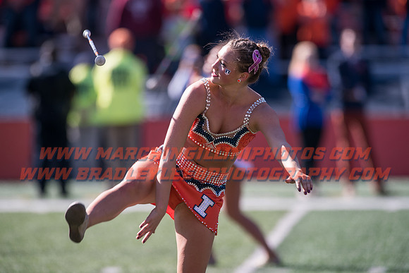 Purdue Boilermakers at Illinois Fighting Illini, Saturday, October 8, 2016 - Marching Illini Photos