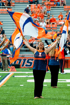 Texas State at Illinois, Saturday, September 20, 2014 - Marching Illini Photos