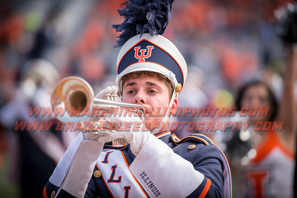 Rutgers Scarlett Knights at Illinois Fighting Illini, Saturday, October 14, 2017 - Marching Illini Photos