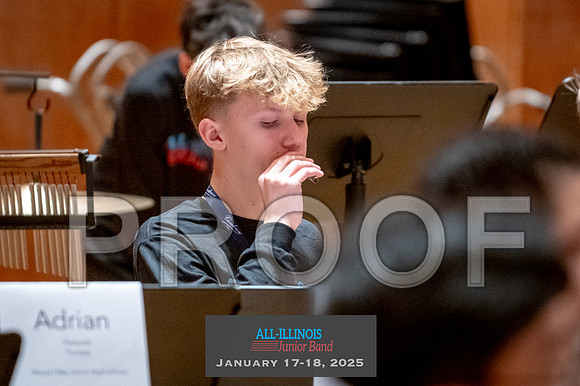 2025 All-Illinois Junior Band January 17-18, 2025