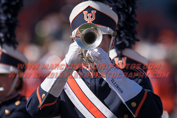 Purdue Boilermakers at Illinois Fighting Illini, Saturday, October 8, 2016 - Marching Illini Photos