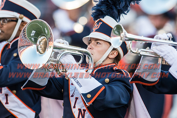 North Carolina at Illinois Fighting Illini, Saturday, September 10, 2016 - Marching Illini Photos