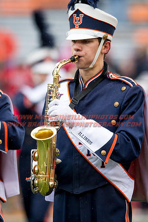 Wisconsin Badgers at Illinois Fighting Illini, Saturday, October 28, 2017 - Marching Illini Photos