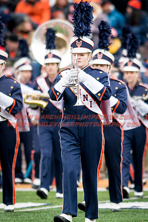 Wisconsin Badgers at Illinois Fighting Illini, Saturday, October 28, 2017 - Marching Illini Photos