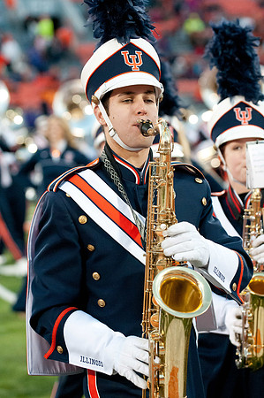 Northwestern Wildcats at Illinois Fighting Illini, Saturday, November 30, 2013 - Marching Illini Photos
