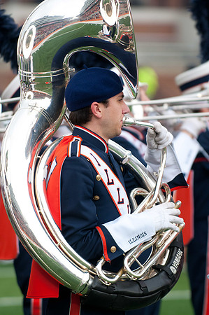Ohio State Buckeyes at Illinois Fighting Illini, Saturday, November 16, 2013 - Marching Illini Photos