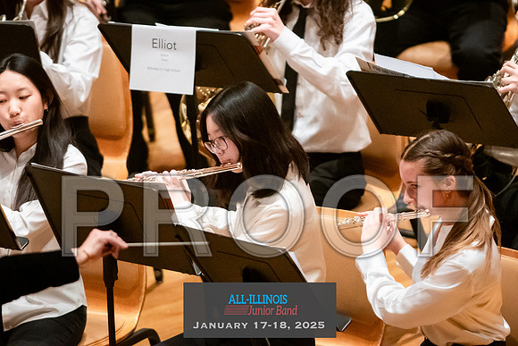 2025 All-Illinois Junior Band January 17-18, 2025