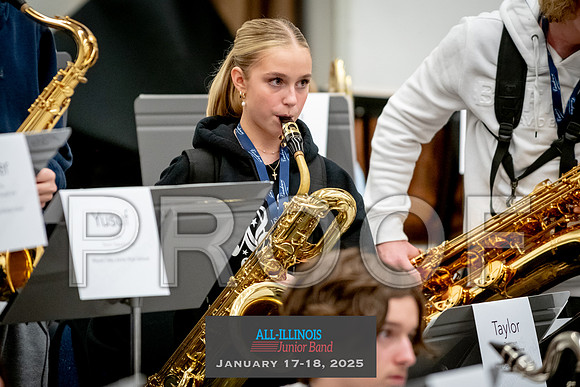 2025 All-Illinois Junior Band January 17-18, 2025