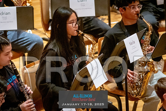 2025 All-Illinois Junior Band January 17-18, 2025