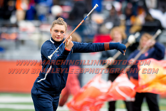Wisconsin Badgers at Illinois Fighting Illini, Saturday, October 28, 2017 - Marching Illini Photos