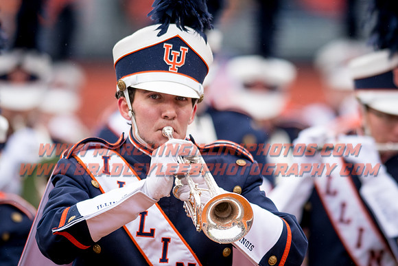 Wisconsin Badgers at Illinois Fighting Illini, Saturday, October 28, 2017 - Marching Illini Photos