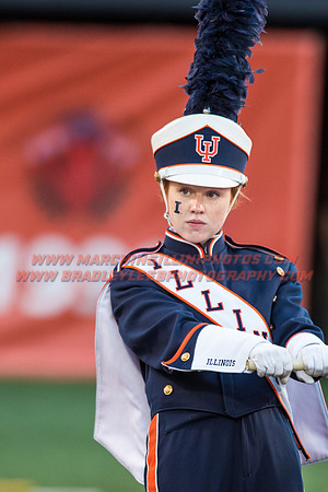 North Carolina at Illinois Fighting Illini, Saturday, September 10, 2016 - Marching Illini Photos