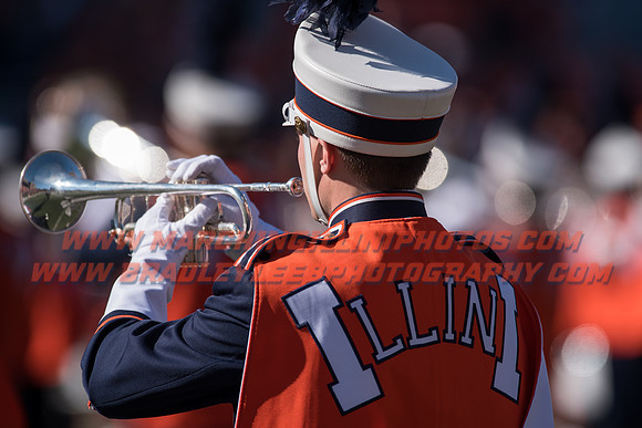 Purdue Boilermakers at Illinois Fighting Illini, Saturday, October 8, 2016 - Marching Illini Photos