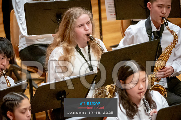 2025 All-Illinois Junior Band January 17-18, 2025