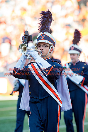 Western Michigan Broncos at Illinois Fighting Illini, Saturday, September 17, 2016 - Marching Illini Photos
