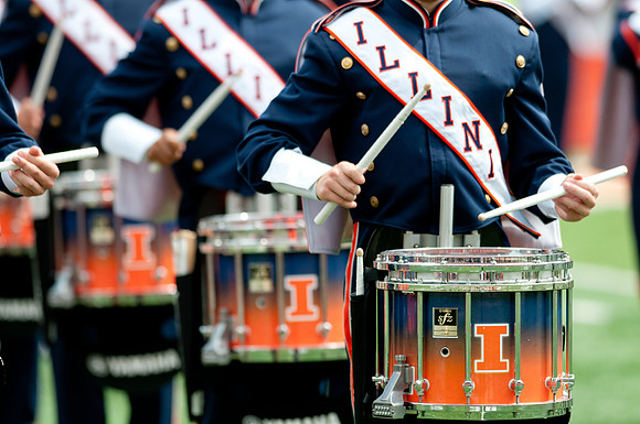 Youngstown State at Illinois, Saturday, August 30, 2014 - Marching Illini Photos