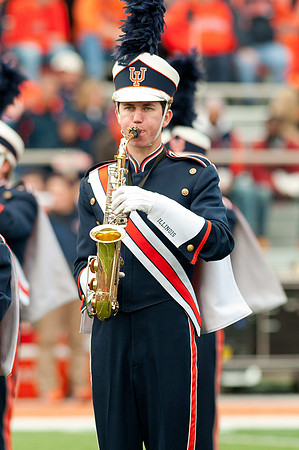 Michigan State Spartans at Illinois Fighting Illini, Saturday, October 26, 2013 - Marching Illini Photos