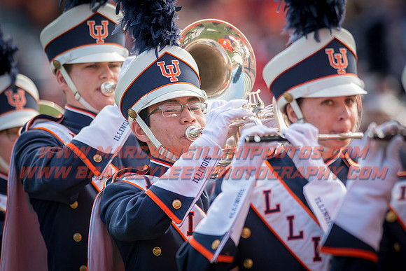 Rutgers Scarlett Knights at Illinois Fighting Illini, Saturday, October 14, 2017 - Marching Illini Photos