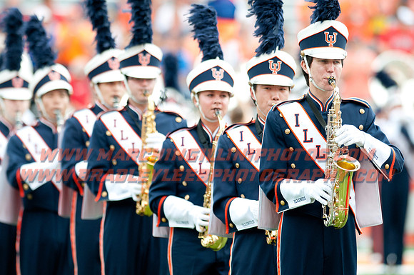 Youngstown State at Illinois, Saturday, August 30, 2014 - Marching Illini Photos