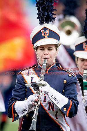 Wisconsin Badgers at Illinois Fighting Illini, Saturday, October 28, 2017 - Marching Illini Photos