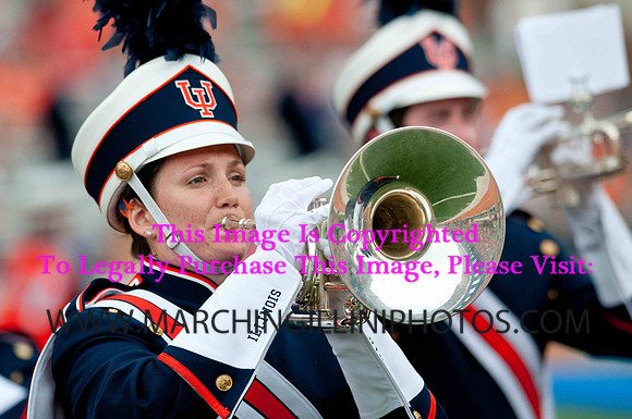 Southern Illinois University Salukis at Illinois Fighting Illini, Saturday, August 31, 2013 - Marching Illini Photos