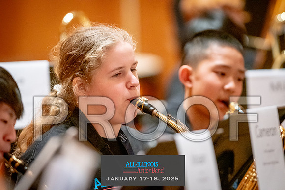 2025 All-Illinois Junior Band January 17-18, 2025