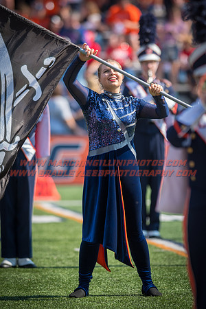 Rutgers Scarlett Knights at Illinois Fighting Illini, Saturday, October 14, 2017 - Marching Illini Photos