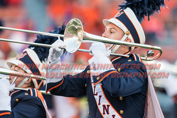 North Carolina at Illinois Fighting Illini, Saturday, September 10, 2016 - Marching Illini Photos