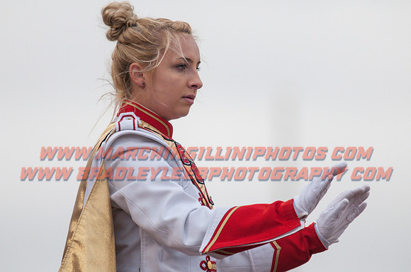 Nebraska at Illinois Oct. 3, 2015 - CMB Drum Majors 009