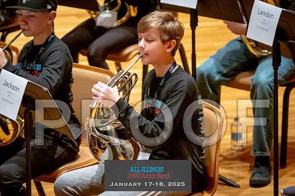 2025 All-Illinois Junior Band January 17-18, 2025