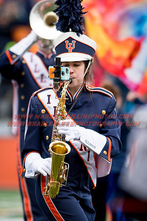 Wisconsin Badgers at Illinois Fighting Illini, Saturday, October 28, 2017 - Marching Illini Photos