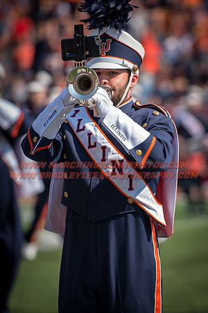 Rutgers Scarlett Knights at Illinois Fighting Illini, Saturday, October 14, 2017 - Marching Illini Photos
