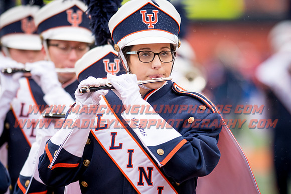 Wisconsin Badgers at Illinois Fighting Illini, Saturday, October 28, 2017 - Marching Illini Photos