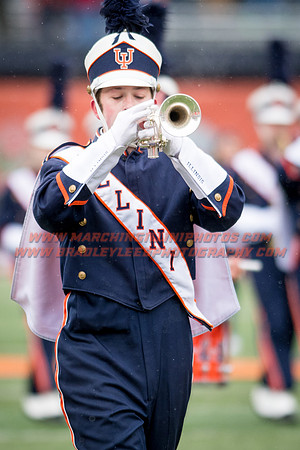 Wisconsin Badgers at Illinois Fighting Illini, Saturday, October 28, 2017 - Marching Illini Photos