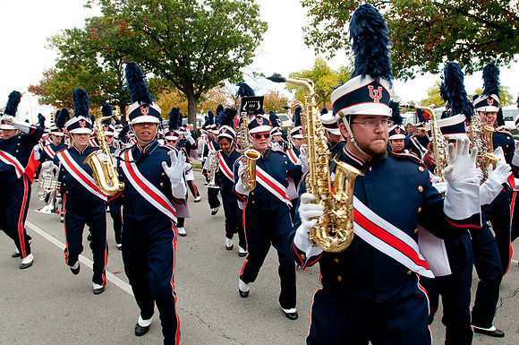 Michigan State Spartans at Illinois Fighting Illini, Saturday, October 26, 2013 - Marching Illini Photos