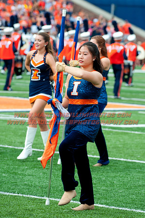 Texas State at Illinois, Saturday, September 20, 2014 - Marching Illini Photos