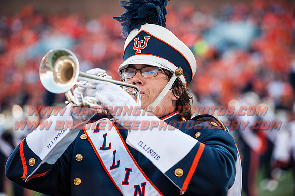 North Carolina at Illinois Fighting Illini, Saturday, September 10, 2016 - Marching Illini Photos