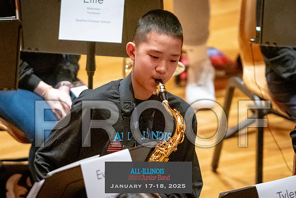 2025 All-Illinois Junior Band January 17-18, 2025