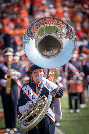 Rutgers Scarlett Knights at Illinois Fighting Illini, Saturday, October 14, 2017 - Marching Illini Photos