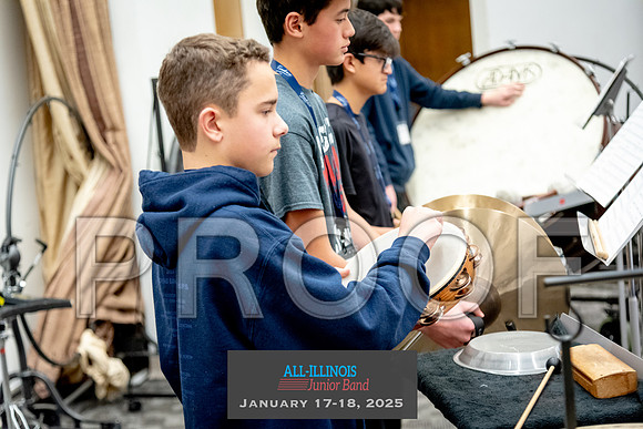 2025 All-Illinois Junior Band January 17-18, 2025