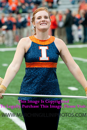Michigan State Spartans at Illinois Fighting Illini, Saturday, October 26, 2013 - Marching Illini Photos