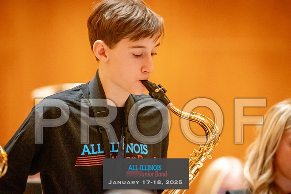 2025 All-Illinois Junior Band January 17-18, 2025