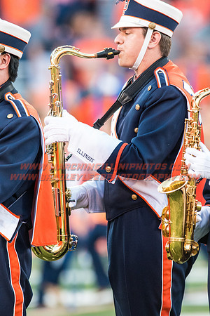 North Carolina at Illinois Fighting Illini, Saturday, September 10, 2016 - Marching Illini Photos