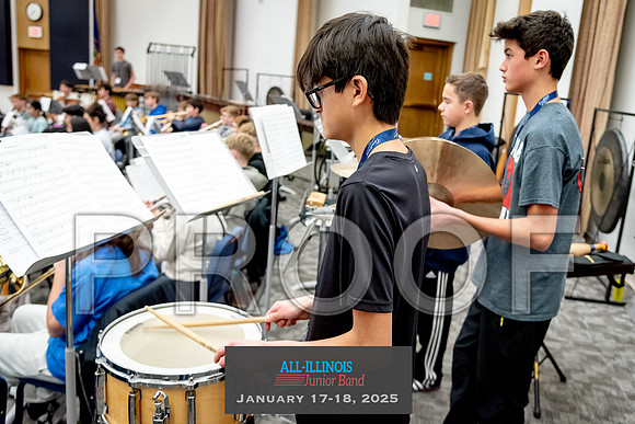 2025 All-Illinois Junior Band January 17-18, 2025