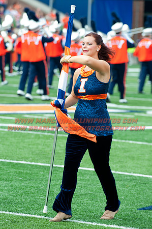 Texas State at Illinois, Saturday, September 20, 2014 - Marching Illini Photos