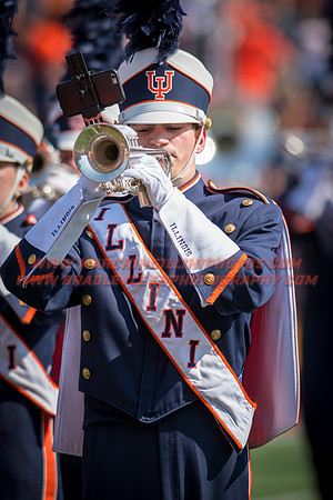Rutgers Scarlett Knights at Illinois Fighting Illini, Saturday, October 14, 2017 - Marching Illini Photos
