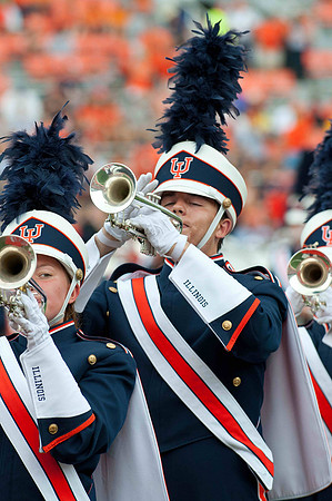 Southern Illinois University Salukis at Illinois Fighting Illini, Saturday, August 31, 2013 - Marching Illini Photos