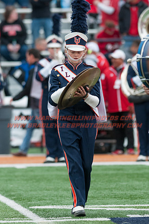 Nebraska at Illinois Oct. 3, 2015 - MI Drum Line 008