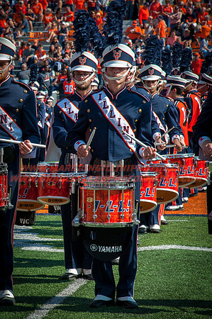 Rutgers Scarlett Knights at Illinois Fighting Illini, Saturday, October 14, 2017 - Marching Illini Photos