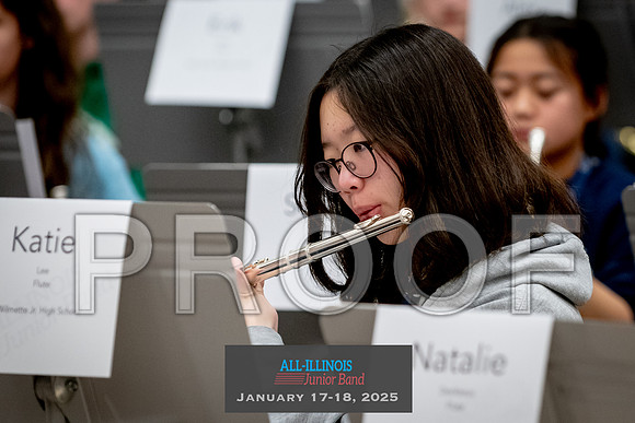2025 All-Illinois Junior Band January 17-18, 2025